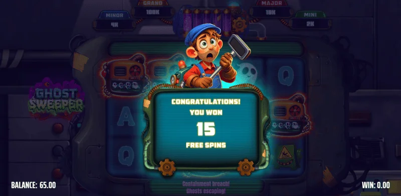 Ghost Sweeper - Free Spins-এর প্রবর্তন